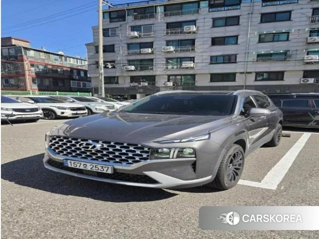 Hyundai The New Santa Fe 2021 Серый из Кореи