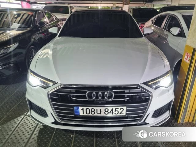 Audi A6 (C8) 2020 Белый из Кореи