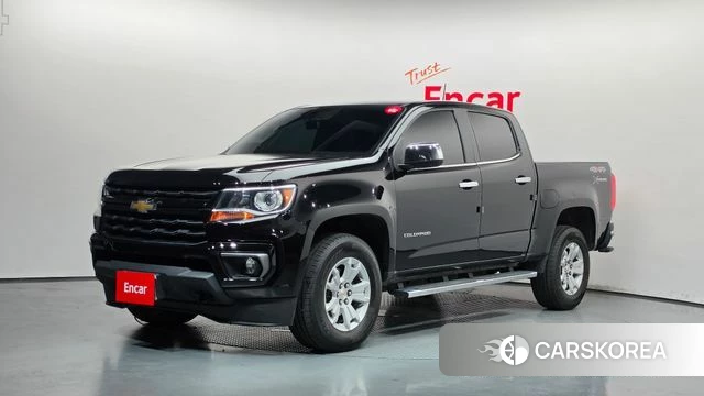 Chevrolet (GM Daewoo) Real New Colorado 2022 Черный из Кореи