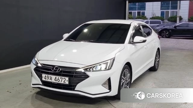 Hyundai The New Avante AD 2019 Черный из Кореи
