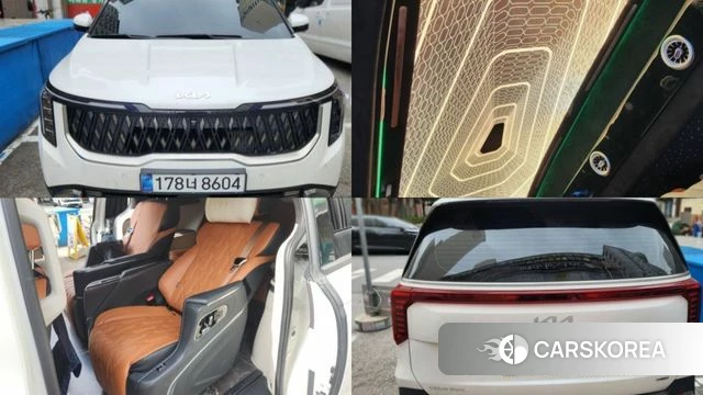 Kia The New Carnival 4th Generation 2024 Белый из Кореи