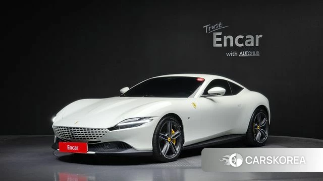 Ferrari Rome 2022 Белый из Кореи