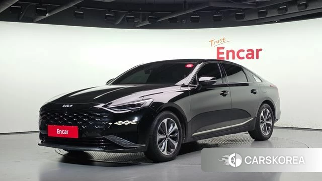 Kia K8 Hybrid 2022 Черный из Кореи