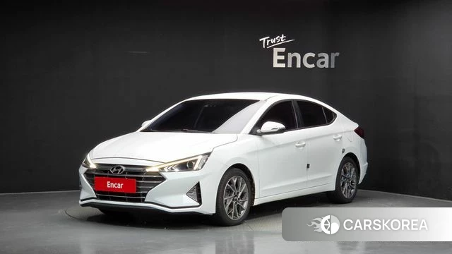 Hyundai The New Avante AD 2019 Белый из Кореи, фото 2