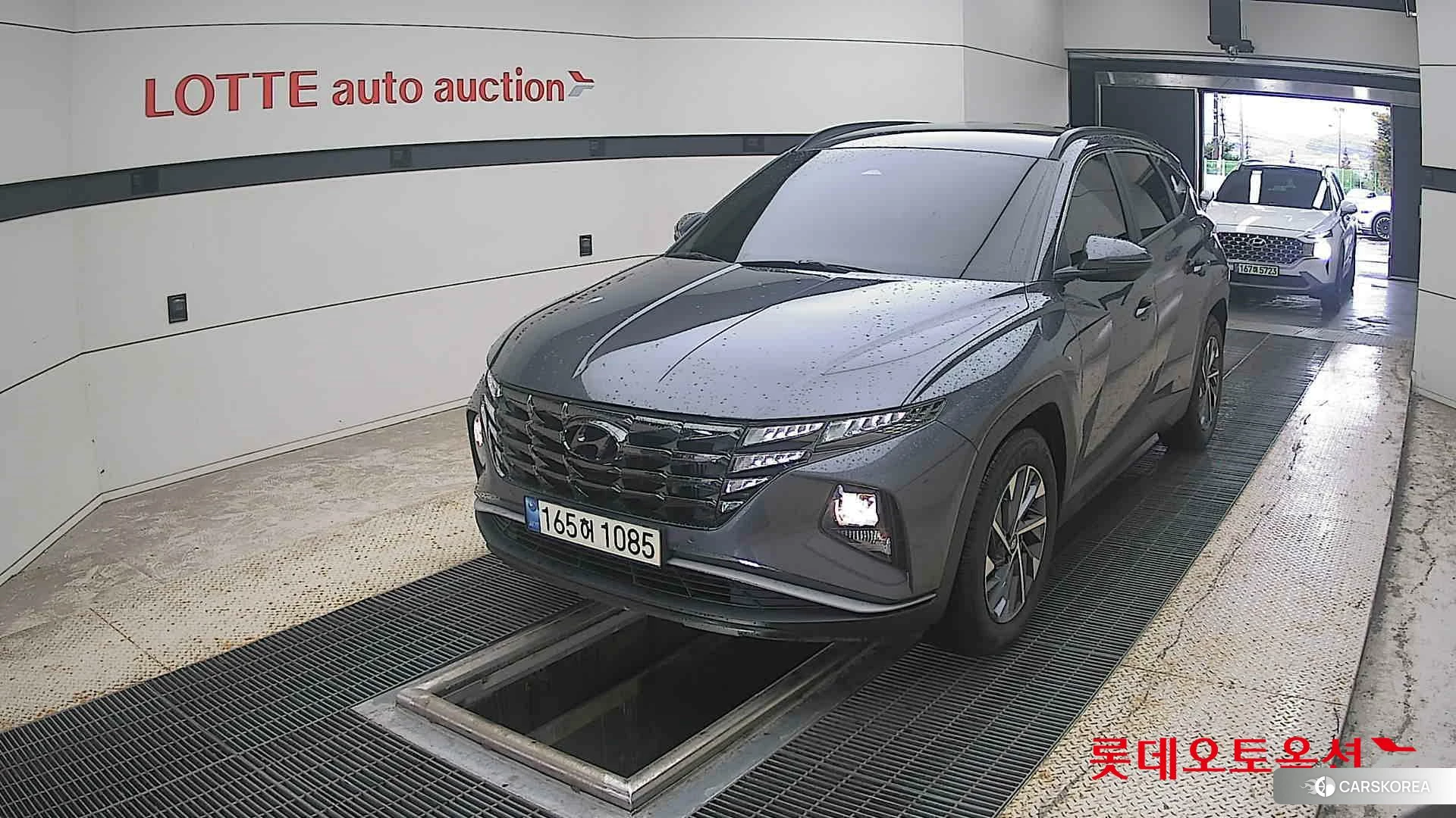 Hyundai Tucson 2022 Titanium Grey Metallic из Кореи