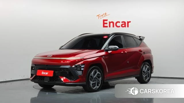 Hyundai Kona Hybrid (SX2) 2025 Красный из Кореи