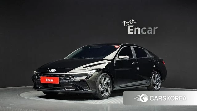 Hyundai The New Avante (CN7) 2024 Черный из Кореи