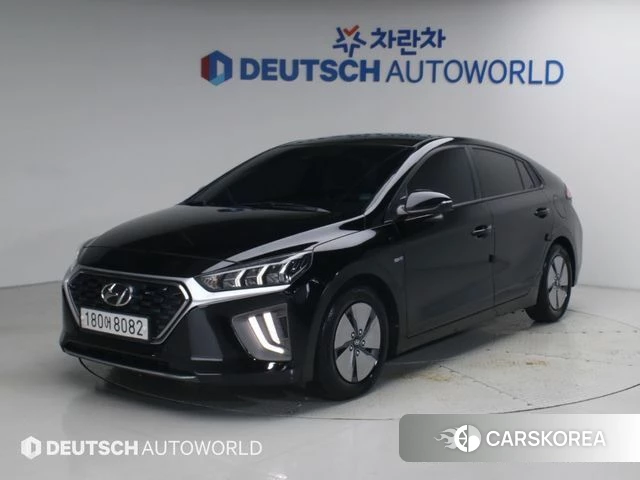 Hyundai The New Ionic Hybrid 2019 Черный из Кореи