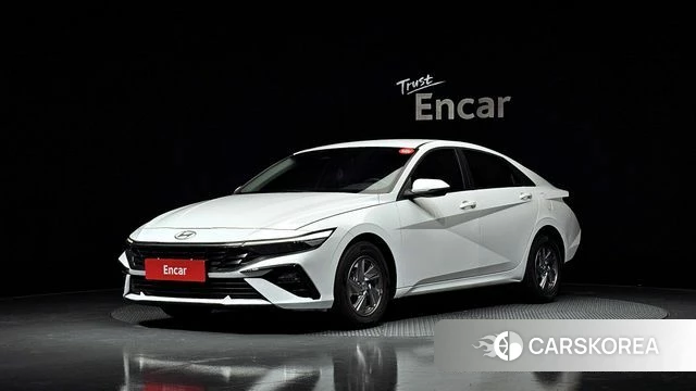 Hyundai The New Avante (CN7) 2023 Белый из Кореи