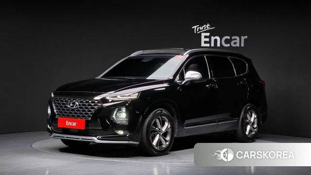 Hyundai Santa Fe TM 2019 Черный из Кореи