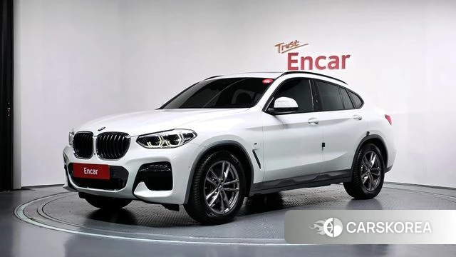 BMW X4 (G02) 2021 Белый из Кореи