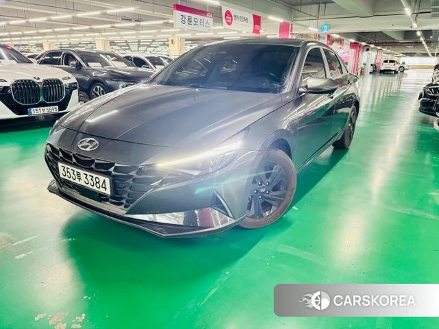 Hyundai Avante (CN7) 2022 Серый из Кореи