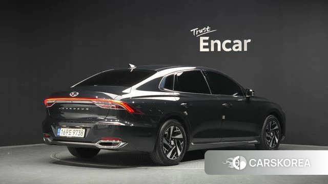 Hyundai The New Grandeur IG Hybrid 2021 Серый из Кореи