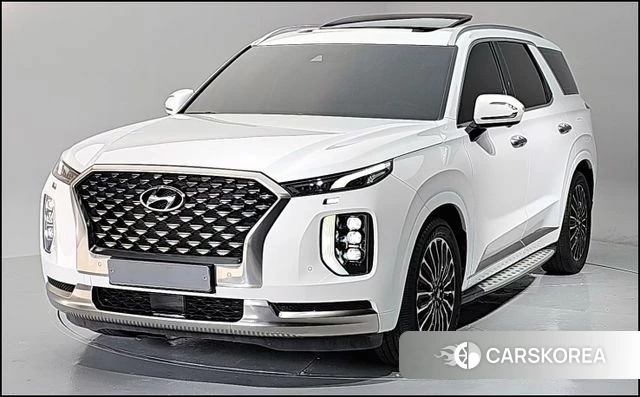Hyundai Palisade 2022 Белый из Кореи