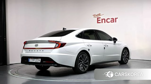 Hyundai Sonata (DN8) 2022 Белый из Кореи