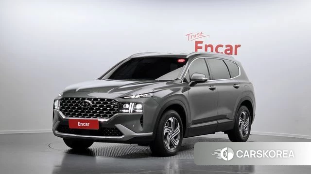 Hyundai The New Santa Fe 2021 Серый из Кореи