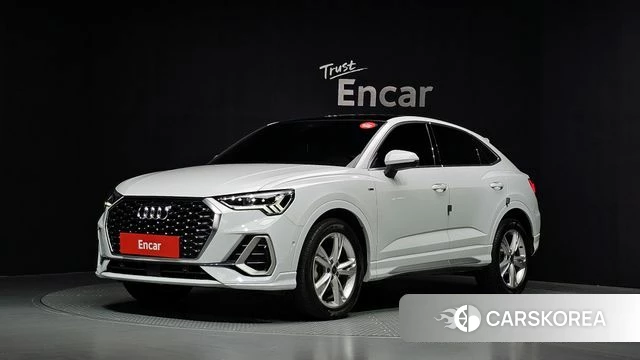 Audi Q3 (F3) 2022 Белый из Кореи