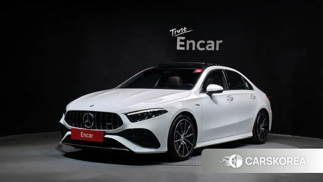 Mercedes-Benz A-Class W177 2024 Белый из Кореи