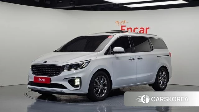 Kia The New Carnival 2018 Белый из Кореи