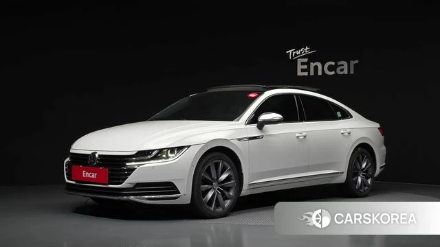 Volkswagen Arteon 2020 Белый из Кореи