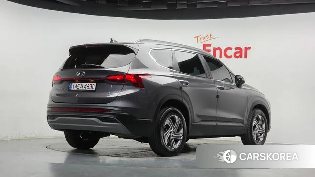 Hyundai The New Santa Fe 2021 Серый из Кореи