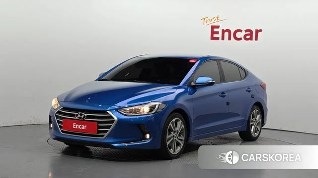 Hyundai Avante AD 2018 Синий из Кореи