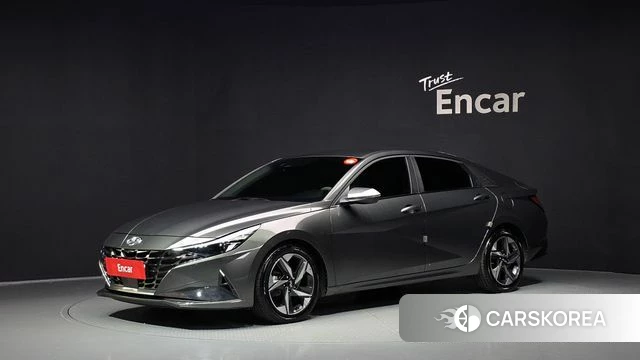 Hyundai Avante (CN7) 2021 Серый из Кореи