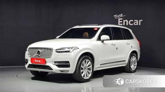 Volvo XC90 second Generation 2018 Белый из Кореи