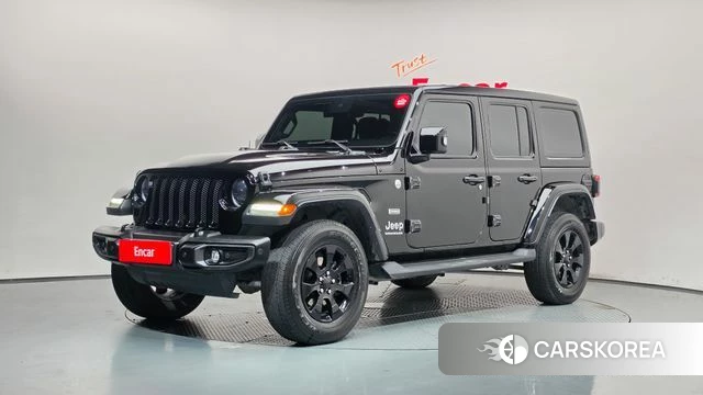 Jeep Wrangler (JL) 2023 Черный из Кореи