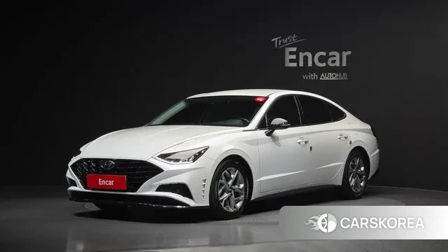 Hyundai Sonata (DN8) 2022 Белый из Кореи