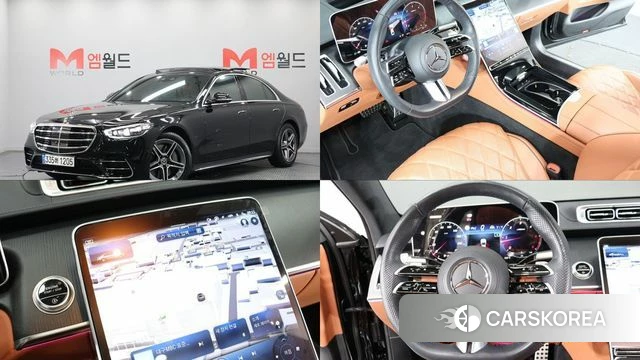 Mercedes-Benz S-Class W223 2023 Черный из Кореи, фото 2