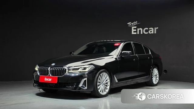 BMW 5 Series (G30) 2023 Черный из Кореи