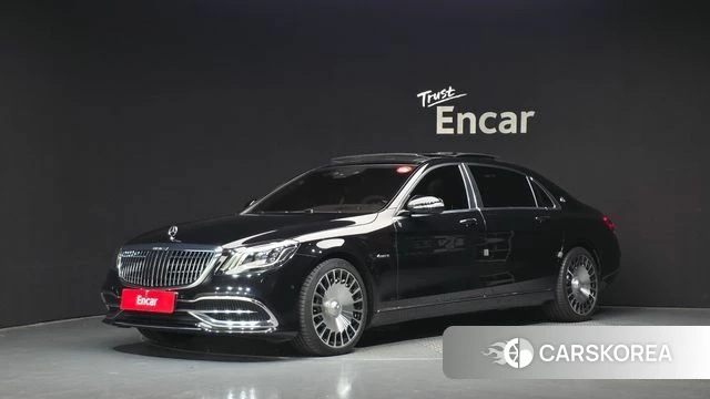 Mercedes-Benz S-Class W222 2018 Черный из Кореи