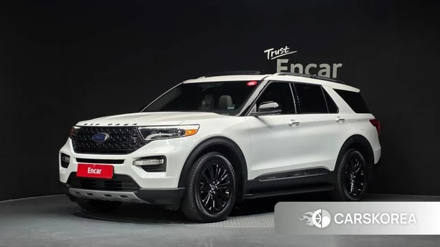 Ford Explorer 6th Generation 2021 Белый из Кореи
