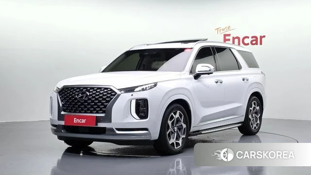 Hyundai Palisade 2021 Белый из Кореи