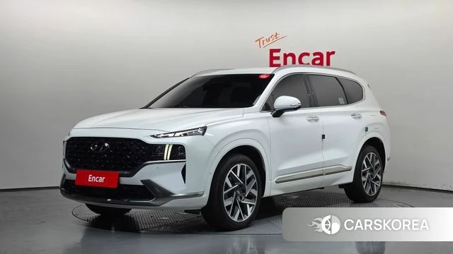 Hyundai The New Santa Fe 2022 Белый из Кореи