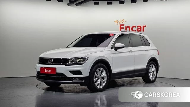 Volkswagen Tiguan second Generation 2020 Белый из Кореи