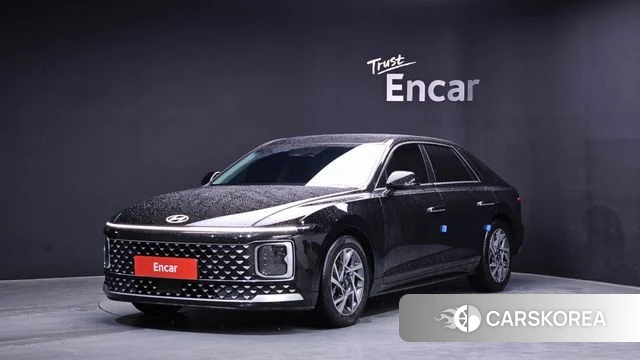 Hyundai Grandeur (GN7) 2024 Черный из Кореи