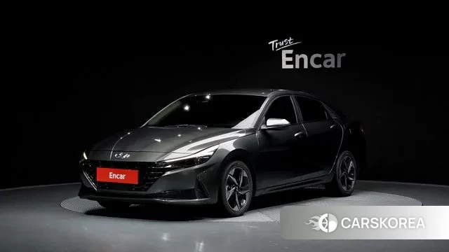 Hyundai Avante (CN7) 2020 Серый из Кореи