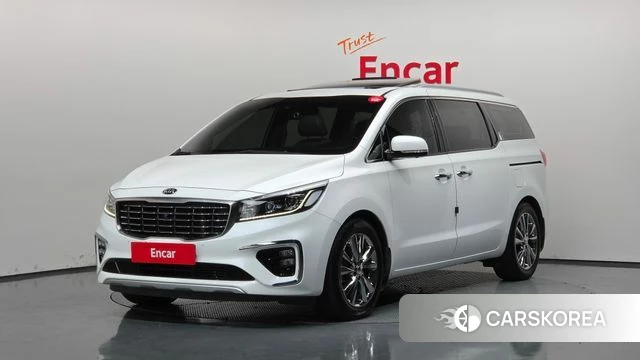 Kia The New Carnival 2020 Белый из Кореи