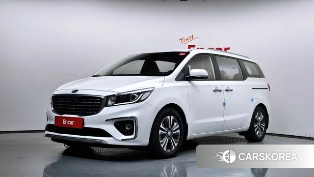 Kia The New Carnival 2020 Белый из Кореи