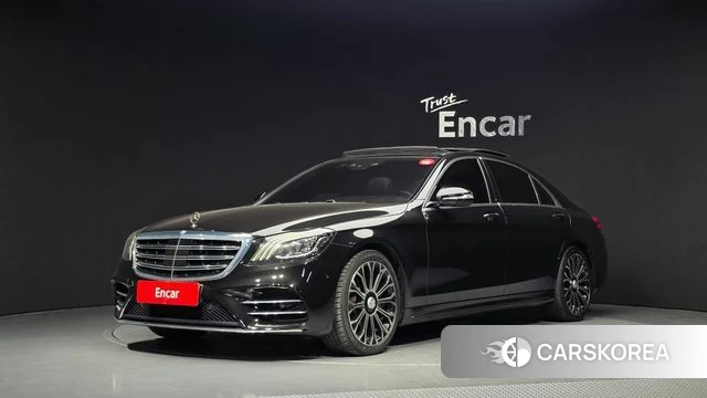 Mercedes-Benz S-Class W222 2018 Черный из Кореи