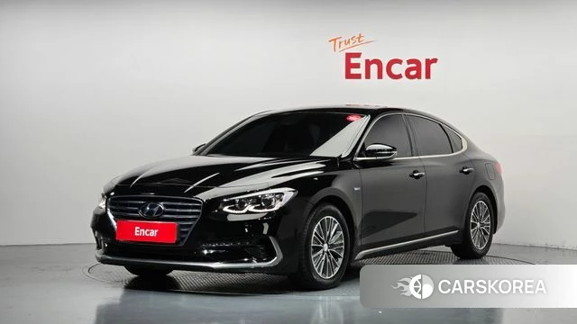 Hyundai Grandeur IG Hybrid 2019 Черный из Кореи