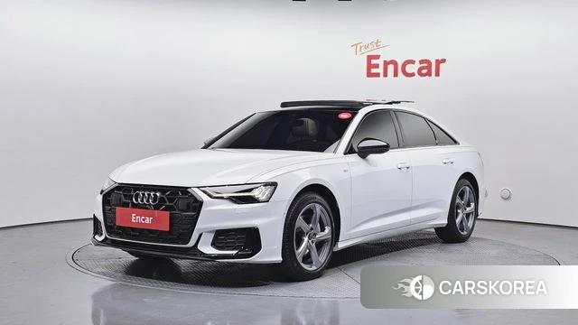 Audi A6 (C8) 2025 Белый из Кореи