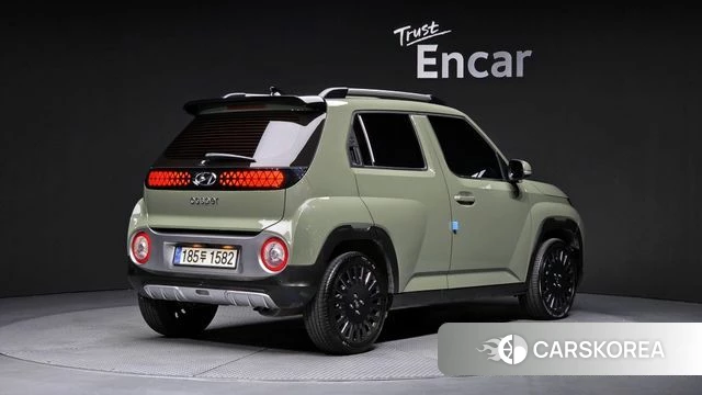 Hyundai Casper 2022 Темно-зеленый из Кореи