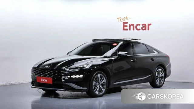 Kia K8 Hybrid 2023 Черный из Кореи