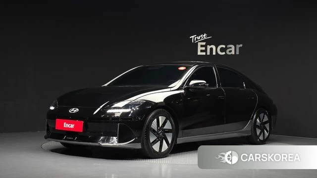 Hyundai Ionic 6 2023 Черный из Кореи