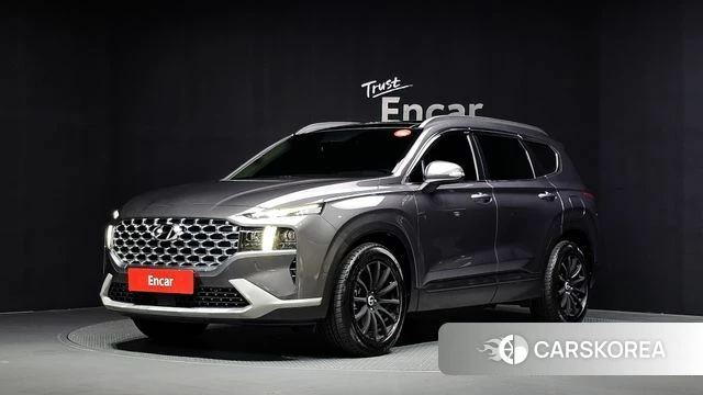 Hyundai The New Santa Fe 2021 Серый из Кореи, фото 2