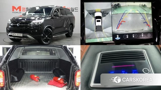 Ssangyong Rexton Sports 2018 Черный из Кореи