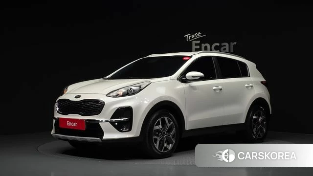 Kia Sportage The Bold 2021 Белый из Кореи